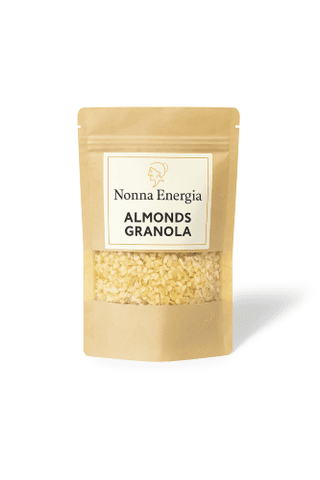 Nonna Energia Almond Granola (Chopped Almonds) - front