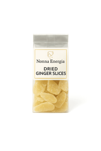 Nonna Energia Dried Ginger Slices - front