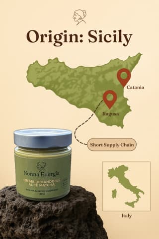 Nonna Energia Choco Almond - before vs after